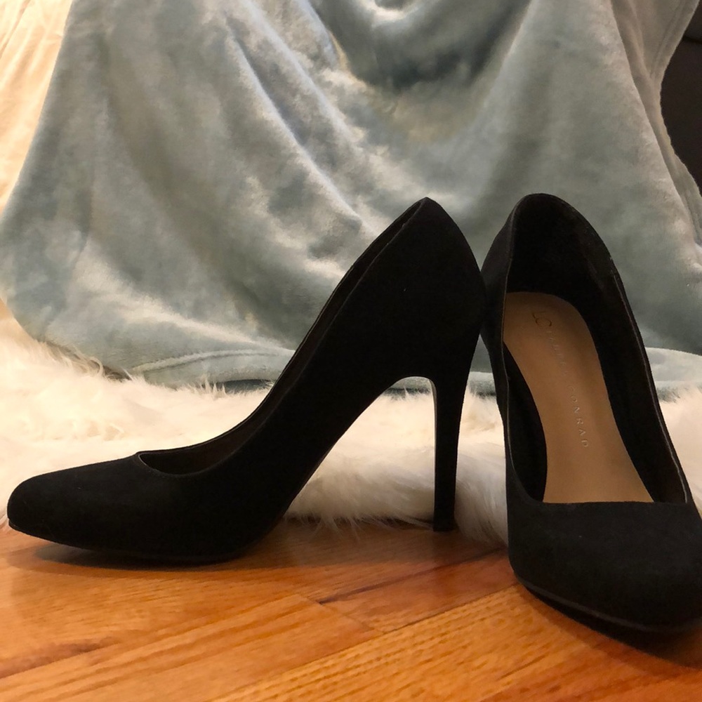 Black Lauren Conrad 3.5 inch heels